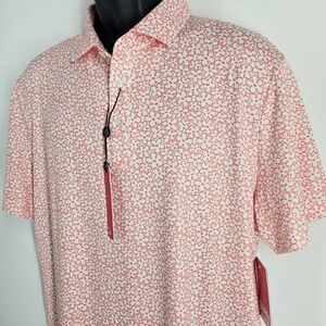 New Redvanly Pierre Polo Performance Men's Size Large Golf Luxury
